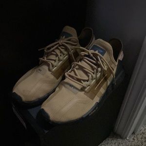 Slightly worn adidas’s running shoes